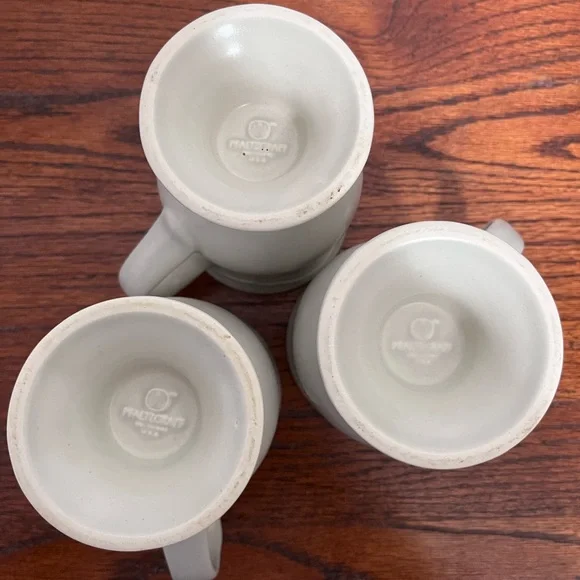 Pfaltzgraff Pedestal Mugs Gazebo Pattern - Picture 5 of 8